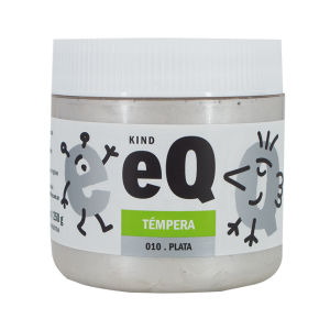 TEMPERA EQ X 200 CC PLATA (010)