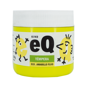 TEMPERA EQ X 200 CC AMARILLO FLUO (315)