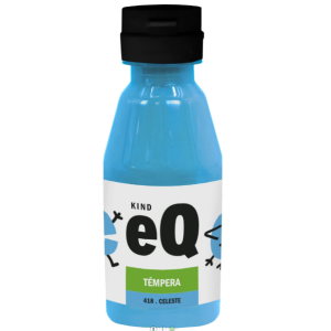 TEMPERA EQ X 150 CC CELESTE (418)