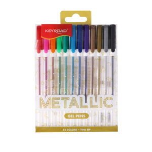 ROLLER GEL METALLIC KEYROAD X12