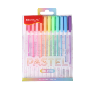 ROLLER GEL PASTEL KEYROAD X12