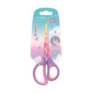 TIJERA ESCOLAR PASTEL KEYROAD X 14 CM